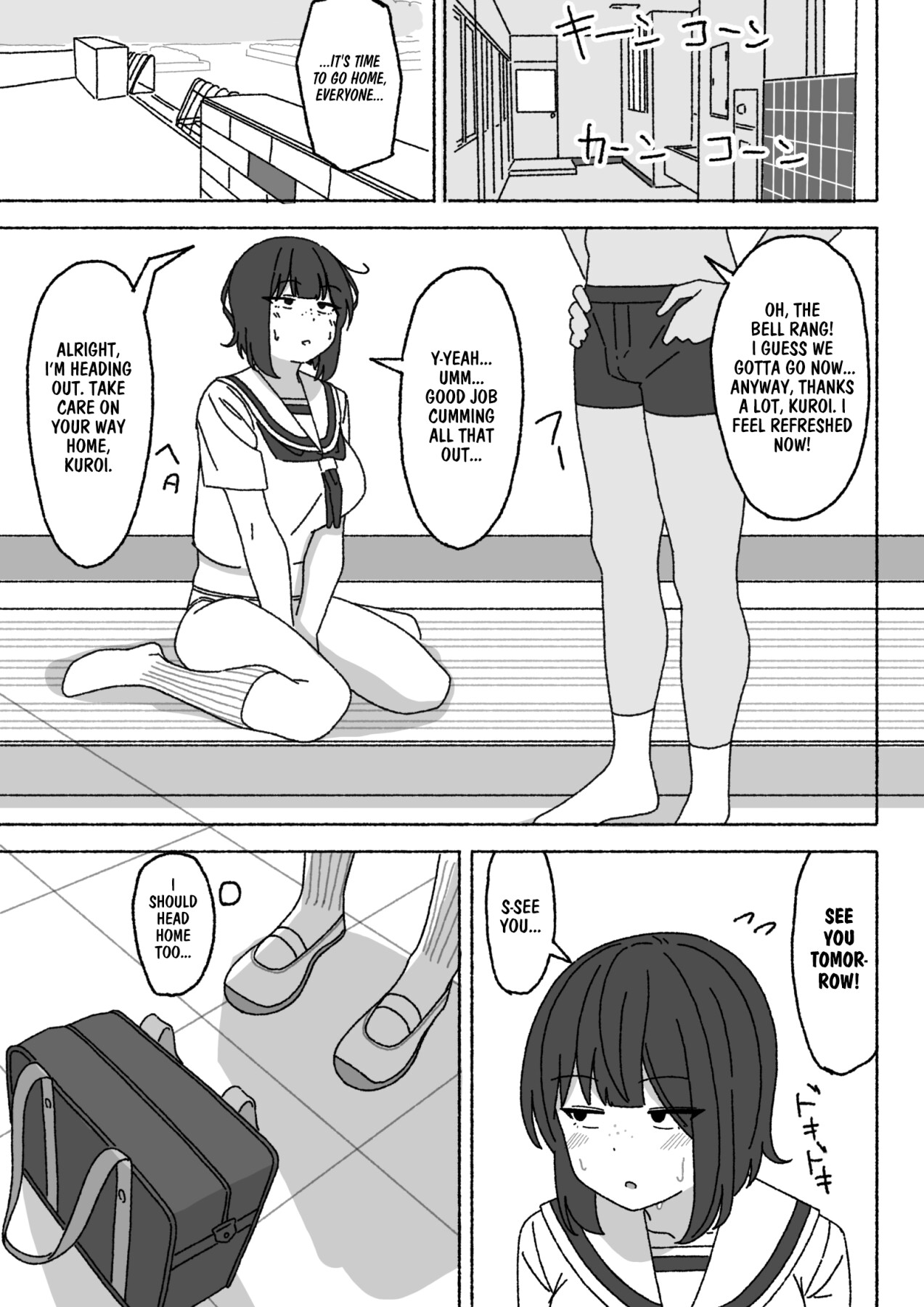 Hentai Manga Comic-I'm The Only One in The Class Who's Using The Unpopular Sexual Relief Staff, Kuroi-chan-Read-20